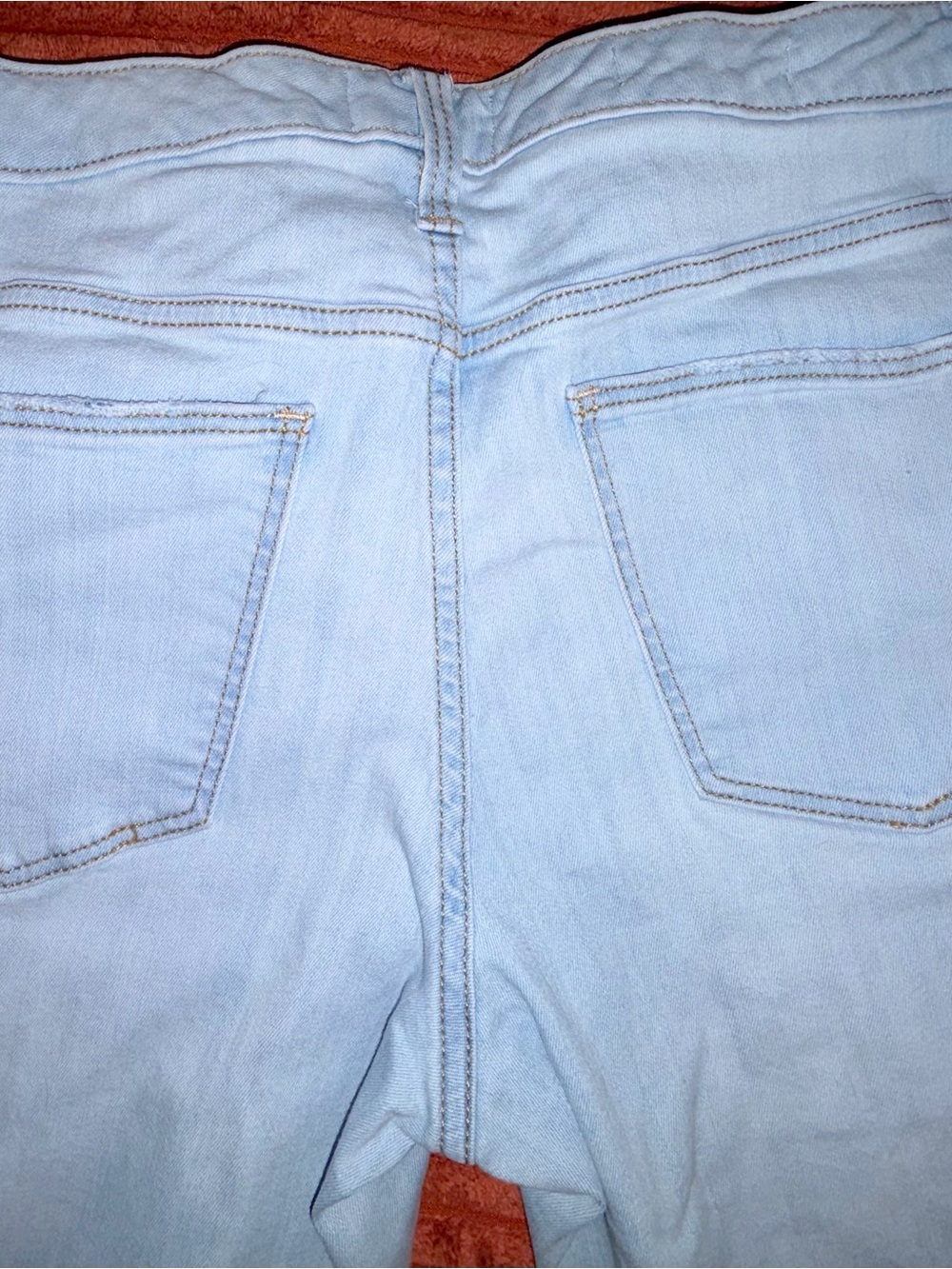 Universal Thread Light Blue Ripped Skinny Jeans - Picture 4 of 4